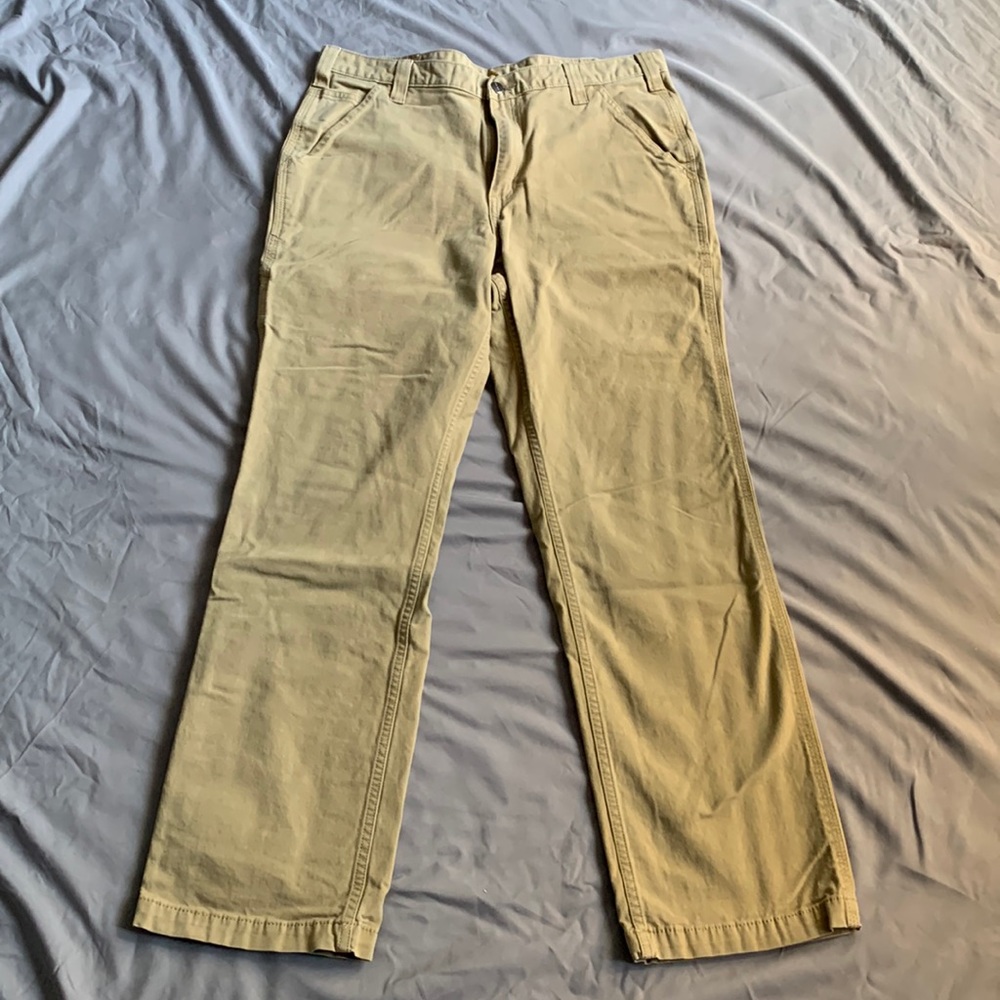 Carhartt dark khaki pants